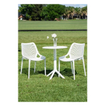 Silla de Exterior PVC Lahaina Blanca