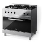 Cocina Semi Industrial TST Vesta 90 cm Acero Inoxidable