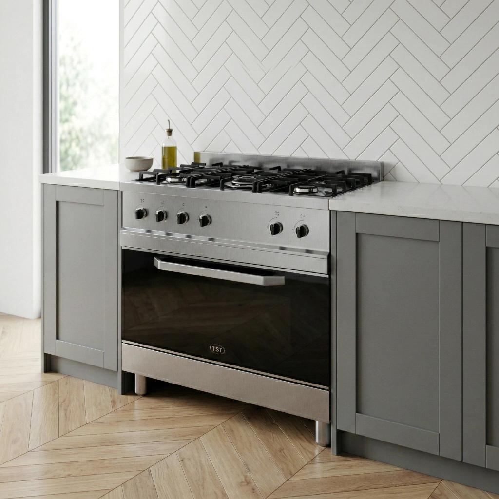 Cocina Semi Industrial TST Vesta 90 cm Acero Inoxidable
