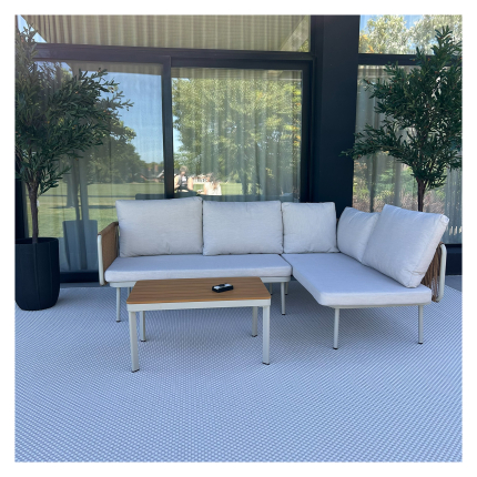Juego de Living Exterior Yamba 3 Piezas