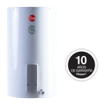 Termotanque Eléctrico Rheem 85 Litros de Colgar TECC085ERHK2
