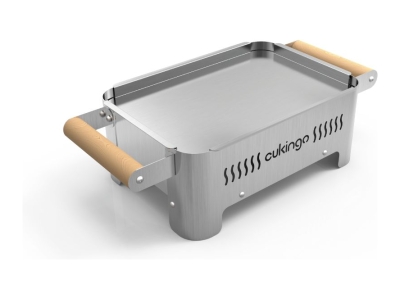 Brasero de Mesa Cukingo Acero Inoxidable