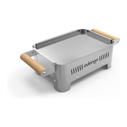 Brasero de Mesa Cukingo Acero Inoxidable