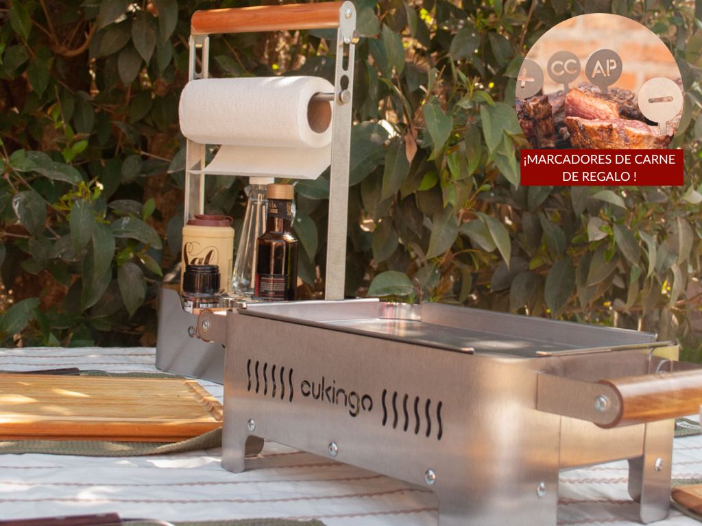 Brasero de Mesa Cukingo Acero Inoxidable