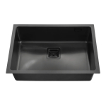 Pileta de Cocina Essentia Simple 670B Grafito Satinado Mi Pileta