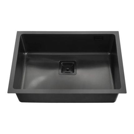 Pileta de Cocina Essentia Simple 670B Grafito Satinado Mi Pileta