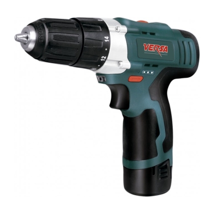Taladro Atornillador Recargable Versa 12V 10 mm con Batería de Litio