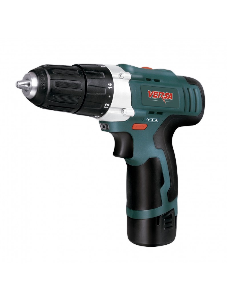 kpcd0217-12v_foto1 Taladro Atornillador Recargable Versa 12V 10 mm con Batería de Litio