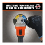 Amoladora Angular Recargable Versa MAX 20V Brushless 115 mm