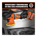 Pulidora Recargable Versa MAX 20V Brushless 125 mm