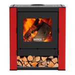 Calefactor a leña Bosca Gold 500 Burdeo