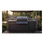 Parrilla a Gas Napoleon OASIS® 700 con Isla
