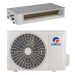 Aire Acondicionado Comercial Gree 36.000 BTU Inverter Ducto R32 220V