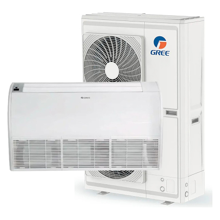Aire Acondicionado Comercial Gree 60.000 BTU Piso Techo On/Off R410A 380V