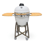 Kamado cerámico Tromen 23,5" - Blanco Mate